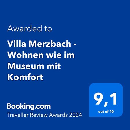 Villa Merzbach - Wohnen Wie Im Museum Mit Komfort Untermerzbach Eksteriør billede